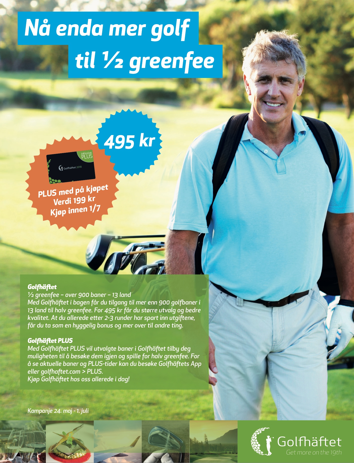 Siste sjanse - Golfheftet sommar kampanje!