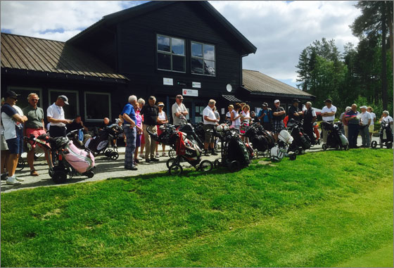 Hordaland Seniorgolf turnering Voss