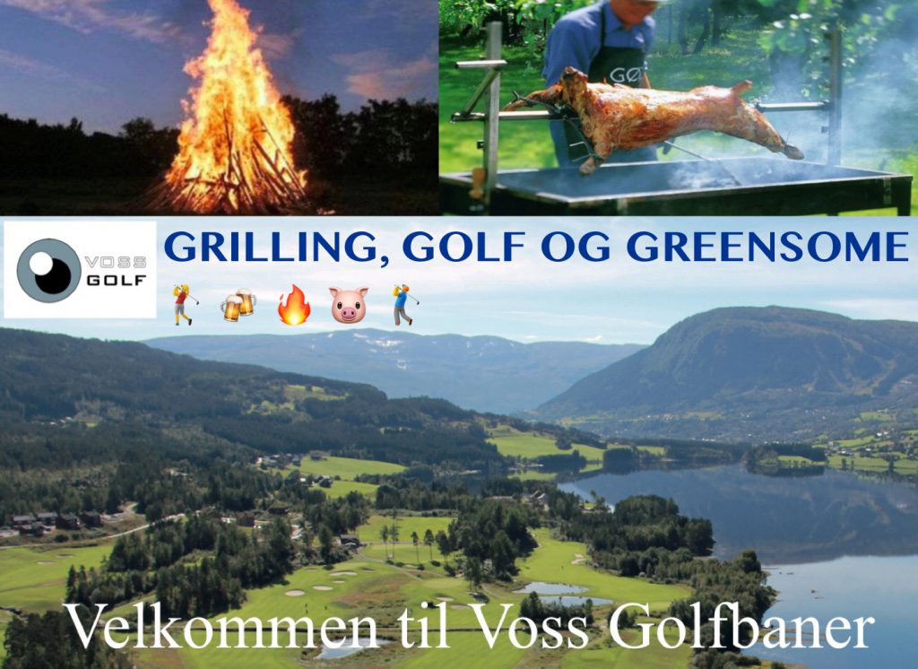 Golf, grilling og Greensome