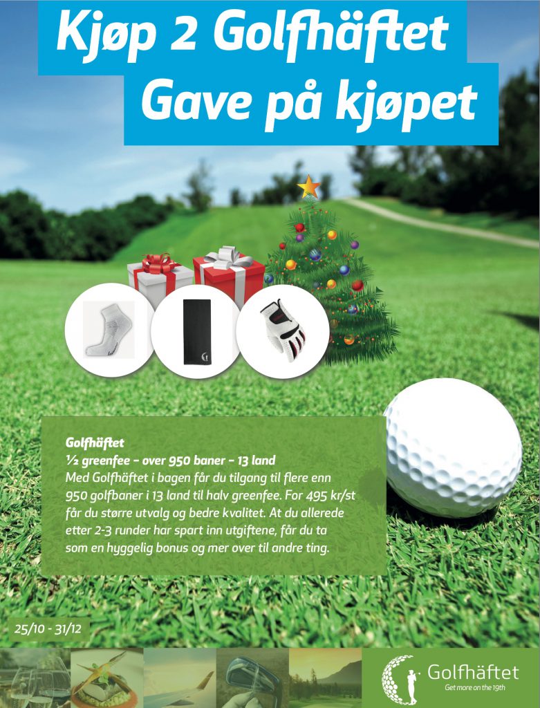 Golfheftet julekampanje🎅