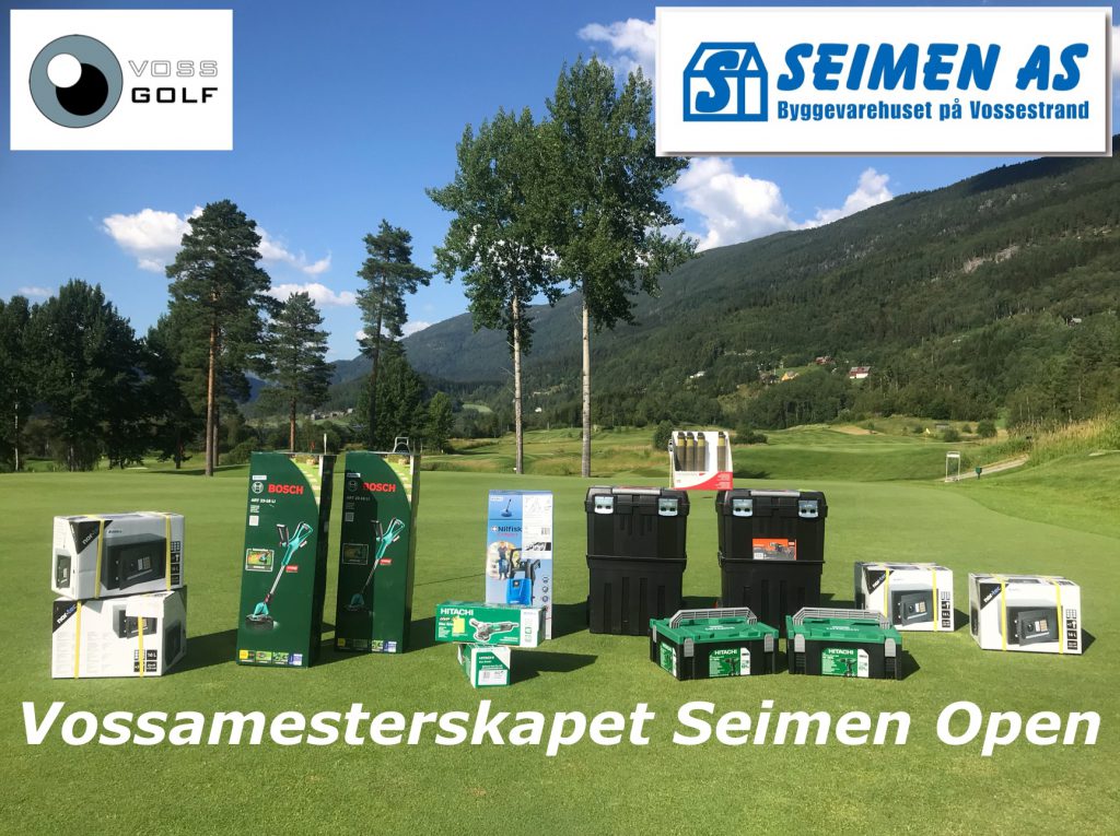 Vossa mesterskapet Seimen Open 2019