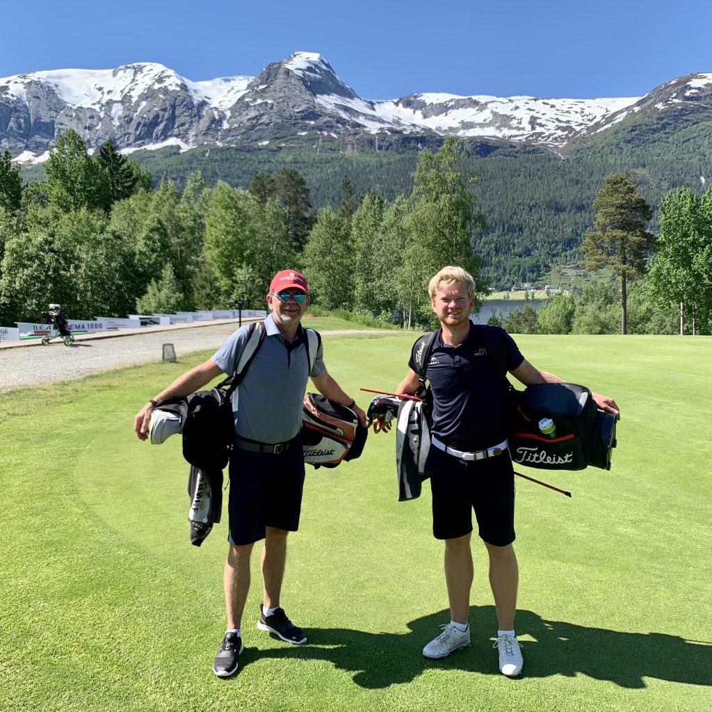 Fint besøk på banen i dag🏌️‍♂️🏆