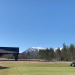 Åpning av driving range